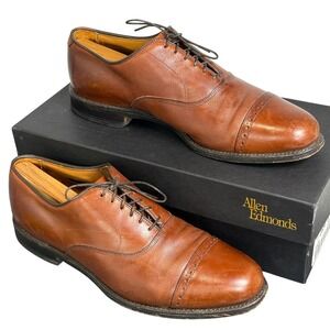 Allen‎ Edmonds Byron Chili Cap Toe Oxford Men's Dress Shoes